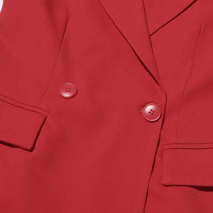 Women's Long Silhouette Coat Maxi Blazer