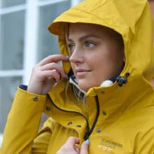 Women's Red Raincoat