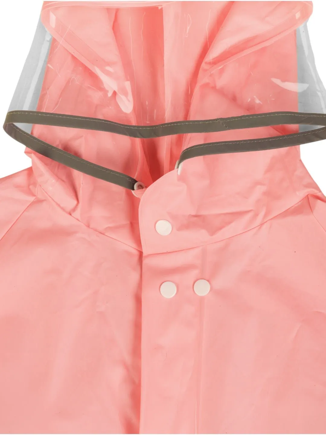 Yellow Bee Girls' Pink Disney Raincoat Featuring with Ariel, Belle, Cinderella, Aurora Design