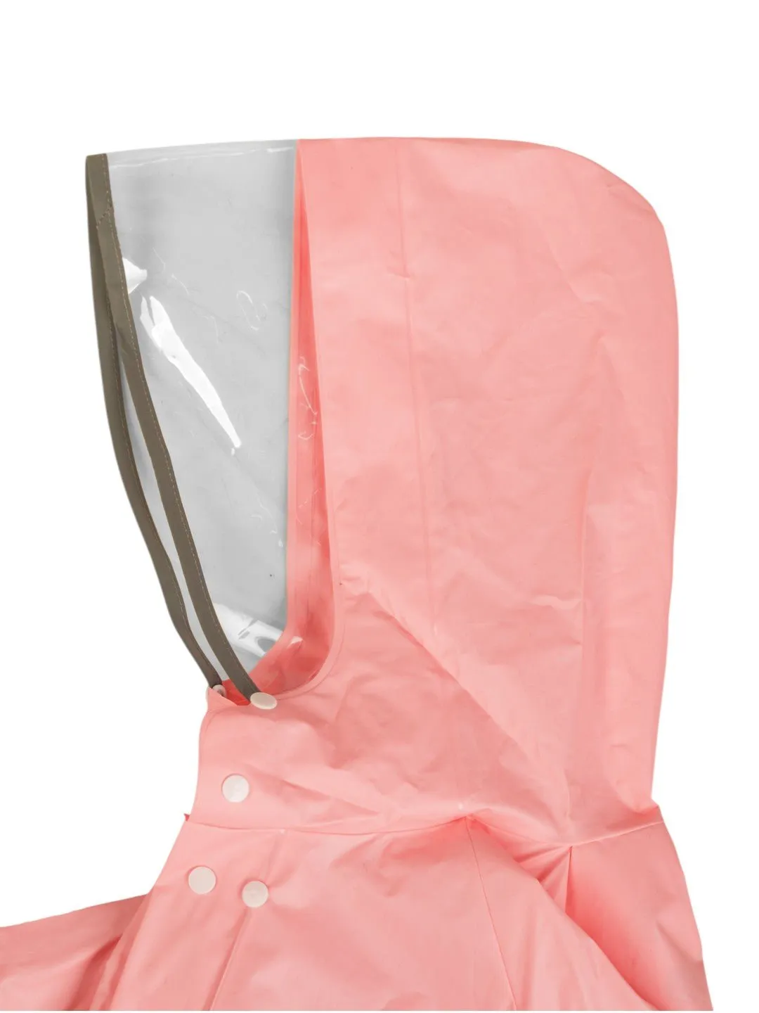 Yellow Bee Girls' Pink Disney Raincoat Featuring with Ariel, Belle, Cinderella, Aurora Design