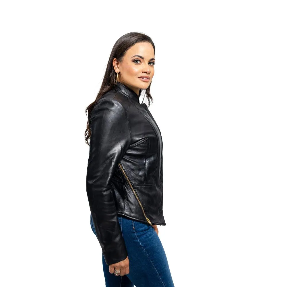 Zoey - Women's Fashion Lambskin Leather Jacket
